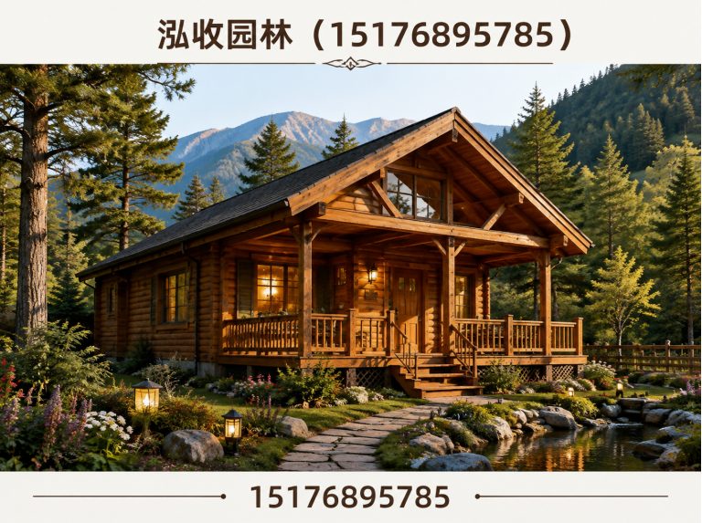 丹东防腐木凉亭展示图