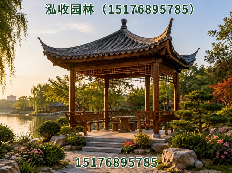 丹东凉亭展示图