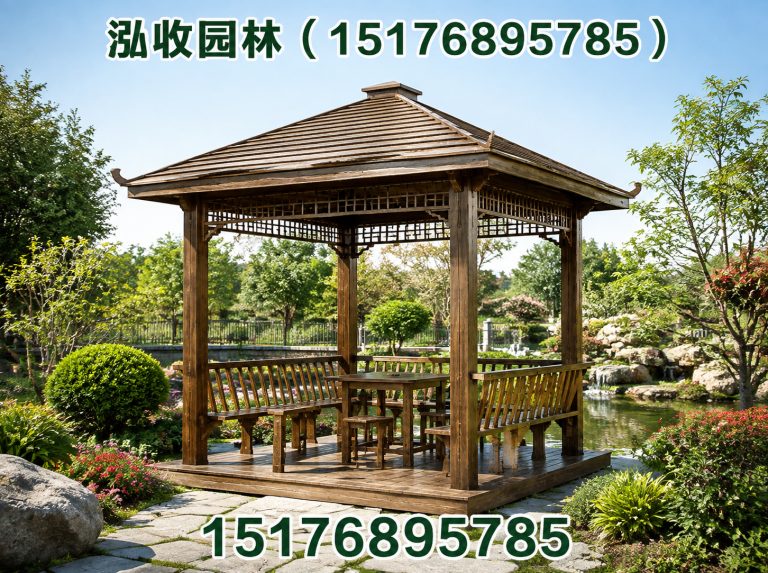 丹东京津冀防腐木工程展示图